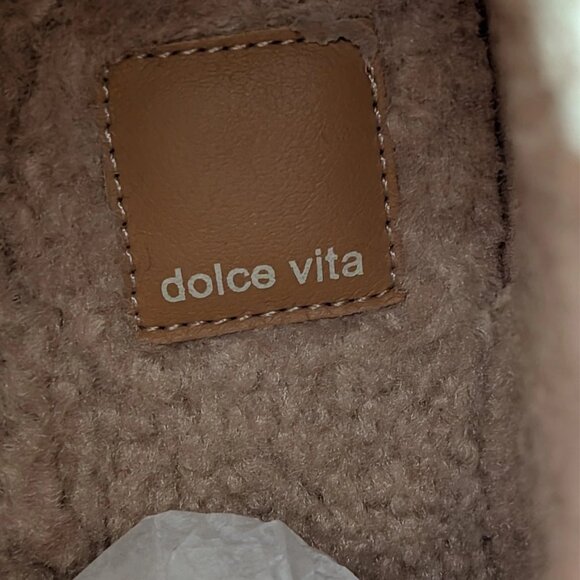 Dolce Vita Hug H2O Mushroom Suede Wedge Boots Waterproof Lug Sole Women’s Size 6 - Picture 9 of 11
